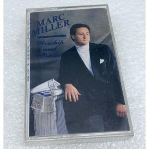 Marc‎ Miller, Worship and Praise Cassette Tape 1993 Christian Music Vintage